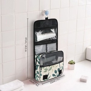 Wholesale Price Hot Sale Cosmetic <b>Storage</b> Bag Custom logo Hanging Wash Organizer Bag Zipper Closure Travel <b>Makeup</b> Bag - Product Image 6