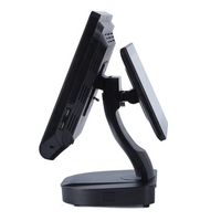 LIVERDOL Vente en gros TY-106S Système de point de vente Windows à double écran tactile unique de 15 pouces Terminal de caisse enregistreuse Bluetooth 5.2