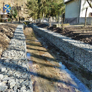 80x100有竞争力的价格易安装热卖热镀锌编织石笼网六角网 - Product Image 2