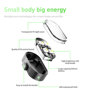 Lumière stroboscopique LED sans fil pour <span class=keywords><strong>moto</strong></span>, drone, 7 couleurs, lampe <span class=keywords><strong>de</strong></span> signalisation clignotante pour voiture, vélo, <span class=keywords><strong>moto</strong></span>, feu <span class=keywords><strong>de</strong></span> <span class=keywords><strong>jour</strong></span> - Product Image 5