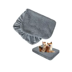 Оптовая продажа, мягкие плюшевые постельное белье для собак