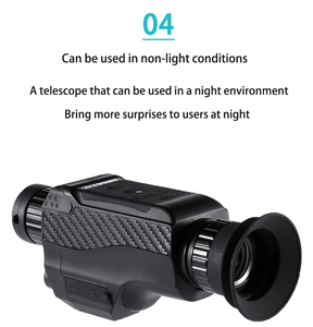 Nuevo Monocular de Visión Nocturna DT18 1080P para Caza, Visión Nocturna Infrarroja Digital Óptica 8X, Telescopio con Alcance de 0.5M-1000M - Product Image 5