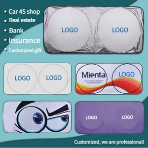 Custom Logo Front <b>Window</b> Cover Windshield Car Umbrella Sun <b>Shade</b> Sunshade - Product Image 5
