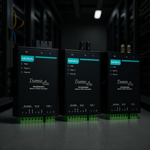 Convertidor de Serie a Fibra Óptica Moxa TCF-142-M-SC RS-232/422/485 Ethernet Industrial - Product Image 3