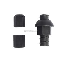 Écrou hexagonal haute résistance en acier au carbone métrique classe 10.9 12.9, oxyde noir, boulon de toiture, composant de support minier, certifié ISO ASTM