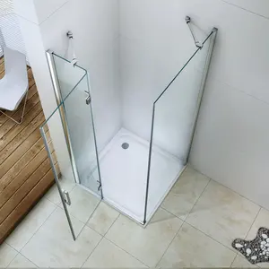 مرفقات الاستحمام نوع وإطار بدون إطار غرفة الاستحمام
