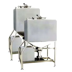 High technology Juice drink mixer emulsifying tank square Stainless steel high shear emulsifier mixing emulsification tank