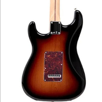 Plaque de tremolo en écaille de tortue rouge 4 plis, ressort de tremolo, cache-cavité, plaque arrière pour guitare électrique ST