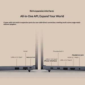 ThinkPad รุ่นใหม่ ขนาด 16 นิ้ว ประสิทธิภาพสูง สำหรับธุรกิจและสำนักงาน ซีรีส์ Book รุ่นอัปเกรดแล็ปท็อปสำหรับนักเรียน E16 AI PC Dell รุ่นใหม่ ขนาด 16 นิ้ว Hi - Product Image 2