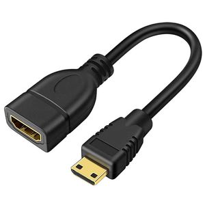 Adaptateur de câble Mini <span class=keywords><strong>HDMI</strong></span> mâle vers <span class=keywords><strong>HDMI</strong></span> femelle standard <span class=keywords><strong>Convertisseur</strong></span> Ultra 4K HD 3D Gaine en PVC Prend en charge l'application moniteur - Product Image 6