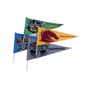 High Quality Felt Triangular <b>Flag</b> Custom Felt Pennant <b>Flag</b> - Product Image 1
