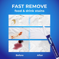 Rabito Stylo liquide détergent à lessive pour laver les vêtements Stylo détachant d'huile portable pour tissus