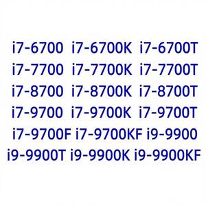Componentes de escritorio compatibles con I7-6700K 7700k 8700k 9700k de cuatro núcleos, 8MB de caché L3 y 4.0GHz - Product Image 2
