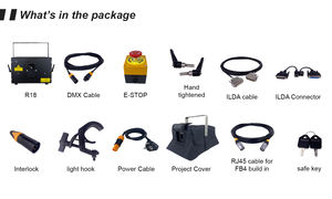 Nouvelle tendance, laser RGB haute puissance 25W 31W ILDA DMX, son, animation laser pour fête, discothèque, DJ, mariage, boîte de nuit, théâtre, événement - Product Image 6