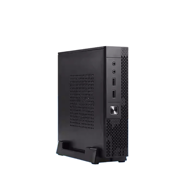 High Quality N100 Mini PC with 8Gb DDR4 RAM 256G M.2 SSD Dual LAN Win10 Desktop for Industrial Gaming Low Energy-Available US/EU