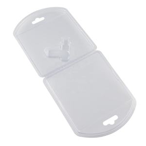 Emballage en plastique PVC personnalisé, coque de palourde blister USB, vente en gros - Product Image 2