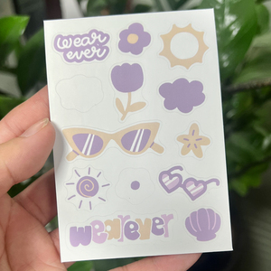 Custom Cartoon <b>Vinyl</b> Planner Sticker Sheets Kiss Cut Waterproof Transparent Adhesive Labels for Candle Craft Photo <b>Frame</b> - Product Image 2