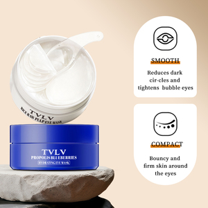 TVLV LOGO Custom MOQ 1000 Patch Mata Kolagen Perawatan Mata Bengkak & Lingkaran Hitam Melembapkan Masker Patch Bawah Mata - Product Image 4