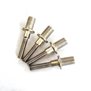 One Meter <b>Double</b>-<b>Ended</b> M12 <b>Screws</b> Metric 4.8 Performance Custom Made Plain Finish - Product Image 2