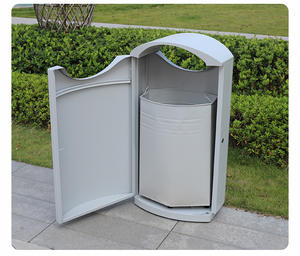 Al Aire Libre arte moderno diseño cubos de <span class=keywords><strong>basura</strong></span> calle Metal gran cubo de <span class=keywords><strong>basura</strong></span> para la venta - Product Image 6