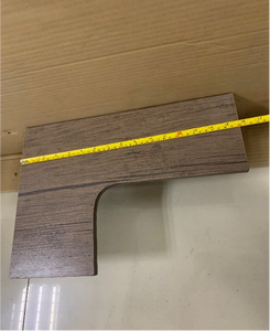 Mensole Angolari Galleggianti in Legno Nero, Set di Supporti e Scaffali da Parete per Esposizione - Product Image 3