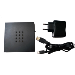 Pin hoặc USB hoặc adapter hoạt động hình vuông màu đen 12 đèn nhự<span class=keywords><strong>a</strong></span> LED ánh sáng đứng cho pha lê hiển thị - Product Image 6