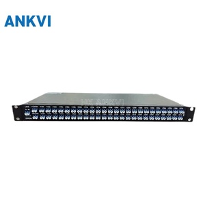 OMD96 DWDM MUX DEMUX, Combinador/Divisor Pasivo de 96 Canales y 100 GHz, 1U 19 Pulgadas, para Sistemas Ópticos - Product Image 1