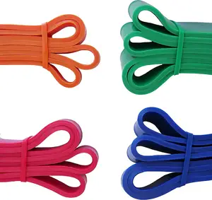 Màu sắc khác nhau Resistance Bands cho làm việc ra kéo lên hỗ trợ tập thể dục ban nhạc sức mạnh đào tạo Y Tế cấp ban nhạc cao su