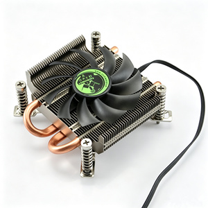 Caja de Ordenador Micro ATX con Disipador de Calor para CPU con Ventilador PWM para <span class=keywords><strong>Socket</strong></span> Intel LGA <span class=keywords><strong>775</strong></span>/1155 - Product Image 1