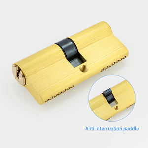 ダブルドアロックシリンダー金銅円筒形ロックアンチドリル - Product Image 4