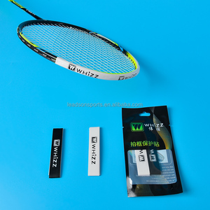 เทปป้องกันหัวไม้แบดมินตันวัสดุ PU สีขาวและสีดำ <span class=keywords><strong>Whizz</strong></span> - Product Image 4