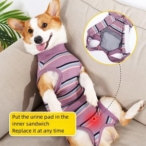 Traje Quirúrgico de Recuperación para Perros y Gatos, de Algodón Suave y Transpirable, Anti-Lamido, Protector de Heridas para <span class=keywords><strong>Esterilización</strong></span>/Castración, OEM - Product Image 5
