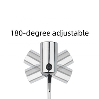 Clé combinée à tête flexible 8-24 mm, douille à une extrémité et clé à fourche, outil à main CR-V pour réparation automobile