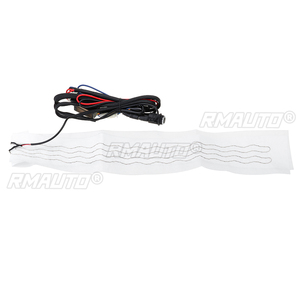 Kit de chauffage pour volant de voiture, coussin chauffant en fibre de carbone avec interrupteur LED à 6 vitesses, protection de volant universelle pour l'hiver - Product Image 3