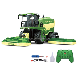 Modèle de <span class=keywords><strong>jouet</strong></span> de <span class=keywords><strong>tracteur</strong></span> agricole 6613 1/24 6CH en alliage, <span class=keywords><strong>tondeuse</strong></span> à gazon autopropulsée à disques, pulvérisateur RC 2.4G, moissonneuse-batteuse - Product Image 2