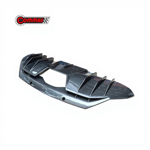 Diffuseur de pare-chocs arrière en fibre de carbone sèche de style OEM pour Lamborghini Aventador LP740 - Product Image 1