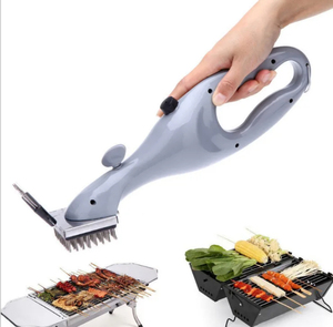 Brosse de nettoyage de barbecue en gros avec pulvérisateur d'eau pour accessoires de barbecue au charbon et au gaz, outil de cuisson - Product Image 1