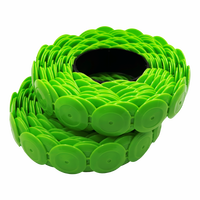 Capuchons et agrafes en plastique de 1 pouce - Système de fixation de capuchons collés pour sous-couche, membrane d'étanchéité et feutre de toiture Staplepac