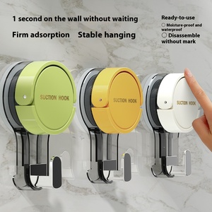 Ganchos <span class=keywords><strong>de</strong></span> Succión Reutilizables y Resistentes al Agua para Colgar Ropa en la Cocina, Baño y Ducha, Soportes <span class=keywords><strong>de</strong></span> Almacenamiento para Pared - Product Image 2