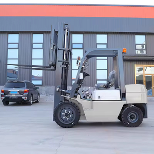 Forklift Diesel Internal Combustion Counterbalanced 5 Ton untuk Medan Berat Harga Murah - Product Image 2