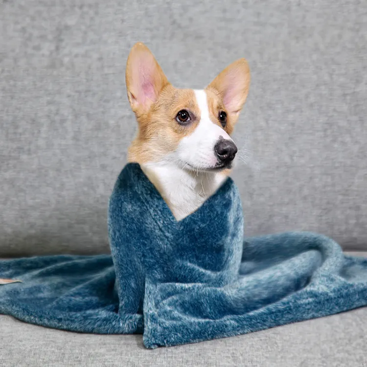 Cobertor macio superior para cães, material premium mais grosso e aconchegante, cobertor idealista lavável para animais de estimação, ideal para dormir