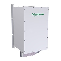 Filtre de ligne triphasé VW3A46112, 150 A, 400 V, 50 Hz, installation murale, connexions terminales de X1 à X2