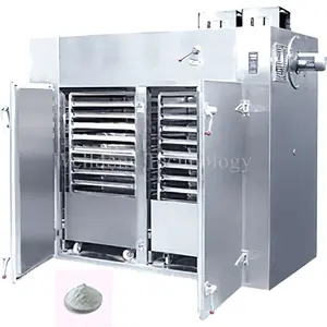 Máquina secadora de bandejas de baja temperatura al vacío para alimentos, frutas y verduras FZG