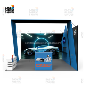 Équipement de salon commercial imprimé sur mesure stand d'exposition schéma de coque de fond d'entrée pour salons professionnels - Product Image 6