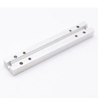 Pièces usinées CNC personnalisées à bas prix, supports de glissières de rail, blocs de roulement carrés, guides linéaires