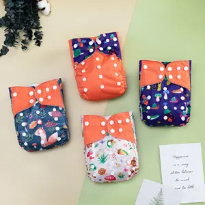 Ohohbabyka — couches en tissu de poche personnalisées, couches réutilisable, taille unique, en coton pour bébés