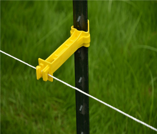 Superior Snap-On T-Post Insulators: Boosting Electric Fence Performance With Steel Post Insulation for Farm