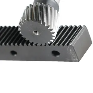 CNC doğrama gravür makinesi rack ve dişli kutusu 1.25M 1.5M 2M düz eğimli yüksek hassasiyetli taşlama rafı