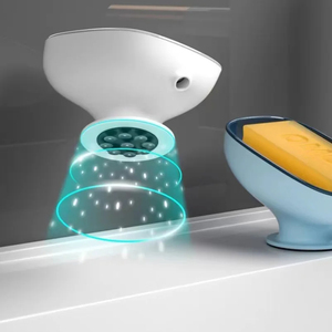 Wholesale 1Pcs Portable Self-Draining Soap Box Super Suction Bathroom Accessories Self-Discharging <b>Dish</b> Holder Storage <b>Rack</b> - Product Image 3