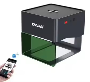 Daja dj6 Mini Máy Khắc Laser Tự làm máy chế biến gỗ Laser đánh dấu máy in cho gỗ Nhựa Tre da - Product Image 2